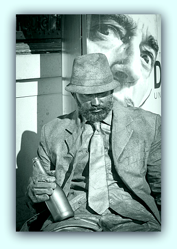 Man in drunk costume @ Venetian Carnival.