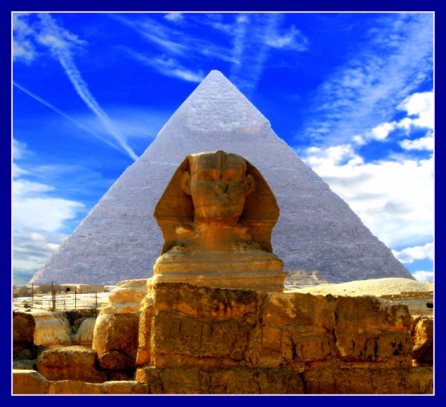 The Sphinx and Pyramid